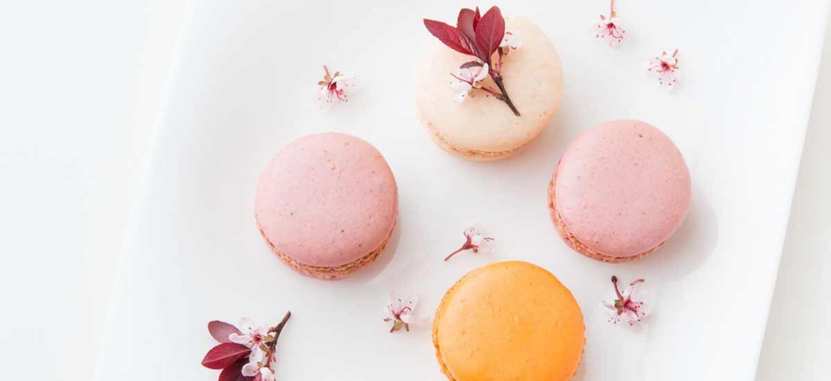 French sweet delicacy, macaroons