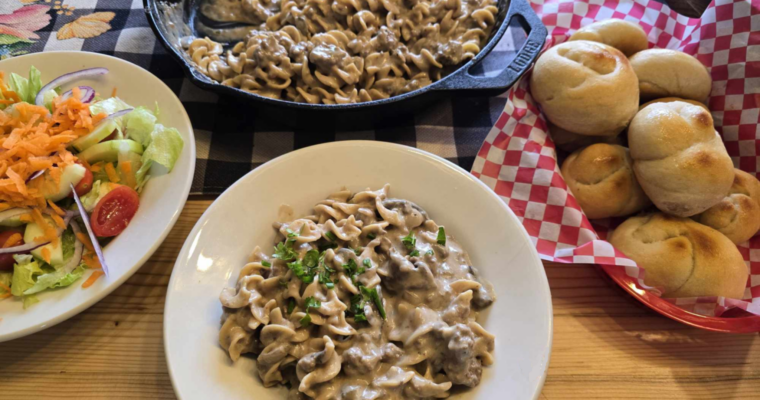 Fast Easy & Delicious French Onion Beef Stroganoff