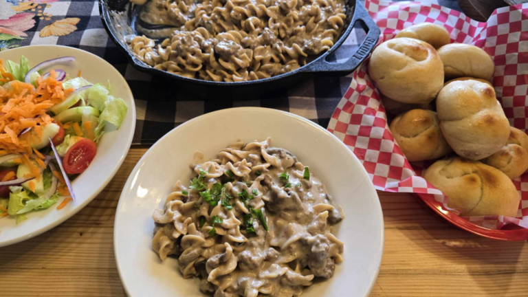 Fast Easy & Delicious French Onion Beef Stroganoff